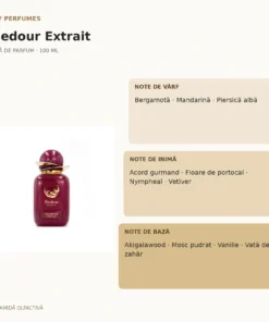 My Perfumes Bedour Extrait 100 ml – piramidă olfactivă