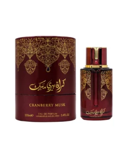 My Perfumes Cranberry Musk 100 ml – flacon și cutie pe fundal alb