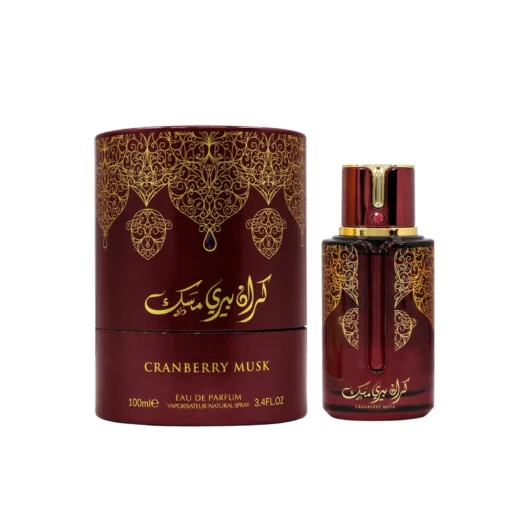 My Perfumes Cranberry Musk 100 ml – flacon și cutie pe fundal alb
