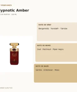 My Perfumes Hypnotic Amber 100 ml – piramidă olfactivă