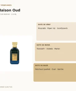 My Perfumes Maison Oud 110 ml – piramidă olfactivă