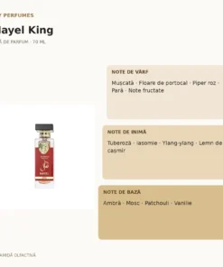 My Perfumes Nayel King 70 ml – piramidă olfactivă