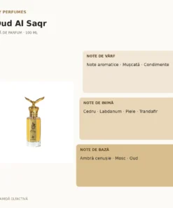 My Perfumes Oud Al Saqr 100 ml – piramidă olfactivă