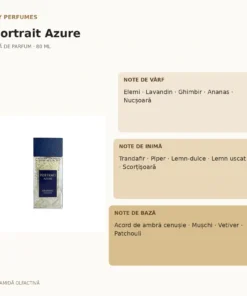 My Perfumes Portrait Azure 80 ml – piramidă olfactivă