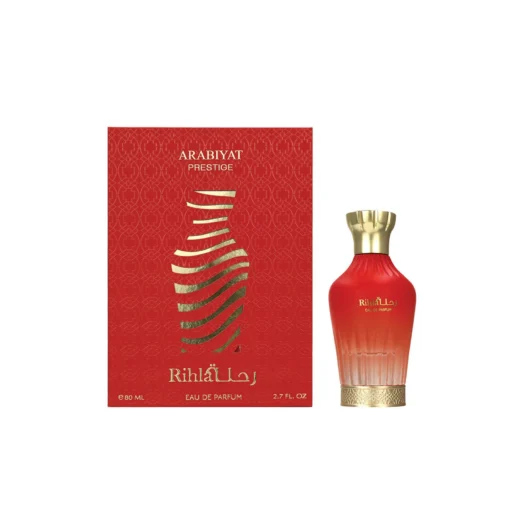 My Perfumes Rihla 80 ml – flacon și cutie pe fundal alb