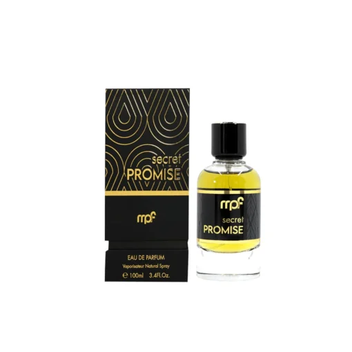 My Perfumes Secret Promise 100 ml – flacon și cutie pe fundal alb