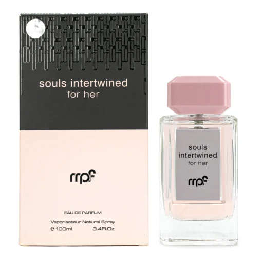 My Perfumes Souls Intertwined For Her 100 ml – flacon și cutie pe fundal alb