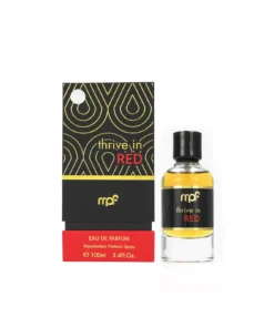 My Perfumes Thrive In Red 100 ml – flacon și cutie pe fundal alb