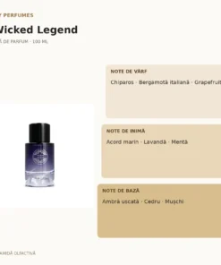 My Perfumes Wicked Legend 100 ml – piramidă olfactivă