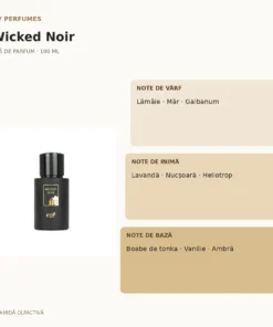 My Perfumes Wicked Noir 100 ml – piramidă olfactivă