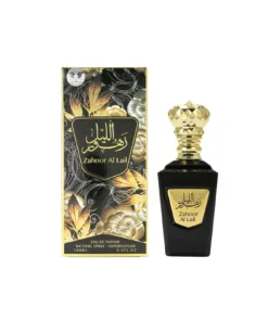 My Perfumes Zahoor Al Lail 100 ml – flacon și cutie pe fundal alb