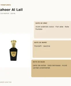 My Perfumes Zahoor Al Lail 100 ml – piramidă olfactivă