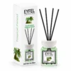 Odorizant de cameră Eyfel Pădure Tropicală 120 ml, flacon cu bețișoare și ambalaj