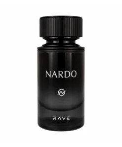 Rave Nardo Black 100 ml – flacon pe fundal alb