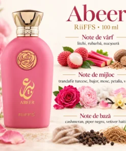 Riiffs Abeer – flacon și piramidă olfactivă în română