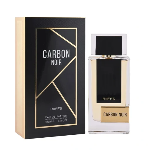 Riiffs Carbon Noir apă de parfum 100 ml – flacon și cutia originală