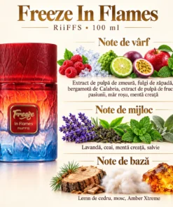 Riiffs Freeze In Flames – flacon și piramidă olfactivă în română
