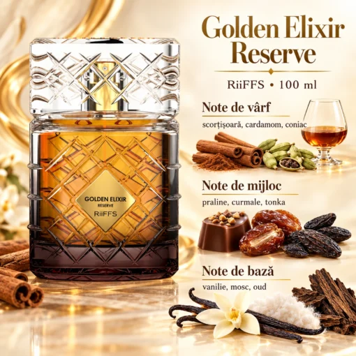 Riiffs Golden Elixir Reserve – piramida olfactivă în română