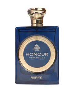Flacon Riiffs Honour Pour Homme apă de parfum pentru bărbați 100 ml pe fundal alb