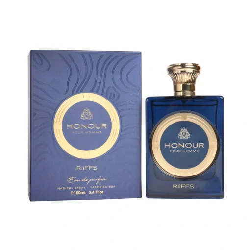 Riiffs Honour Pour Homme apă de parfum 100 ml – flacon albastru și cutia originală