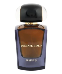Riiffs Incense Gold 100 ml – flacon pe fundal alb