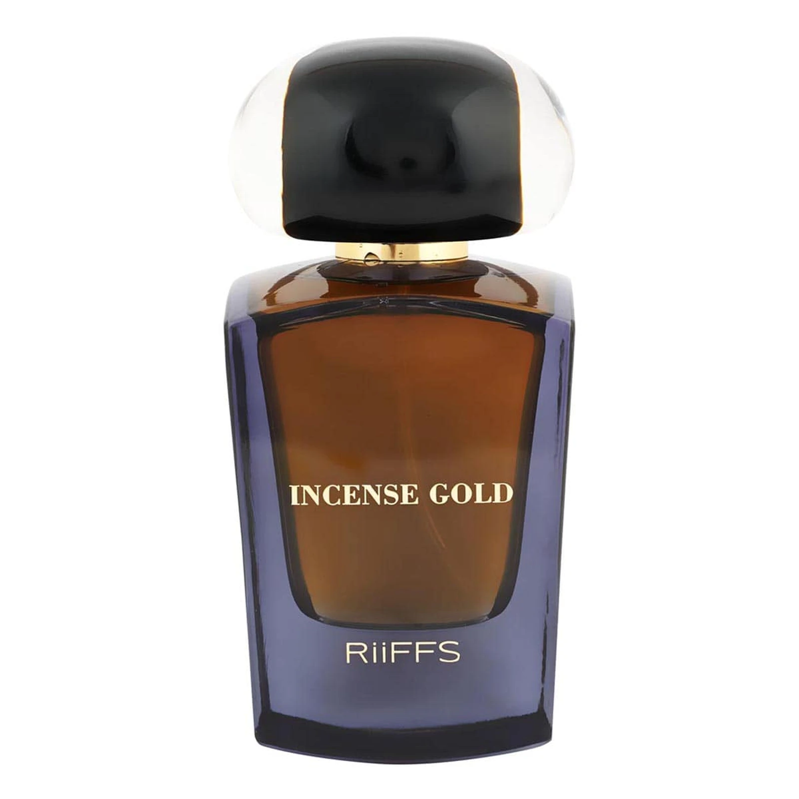 Riiffs Incense Gold 100 ml – flacon pe fundal alb