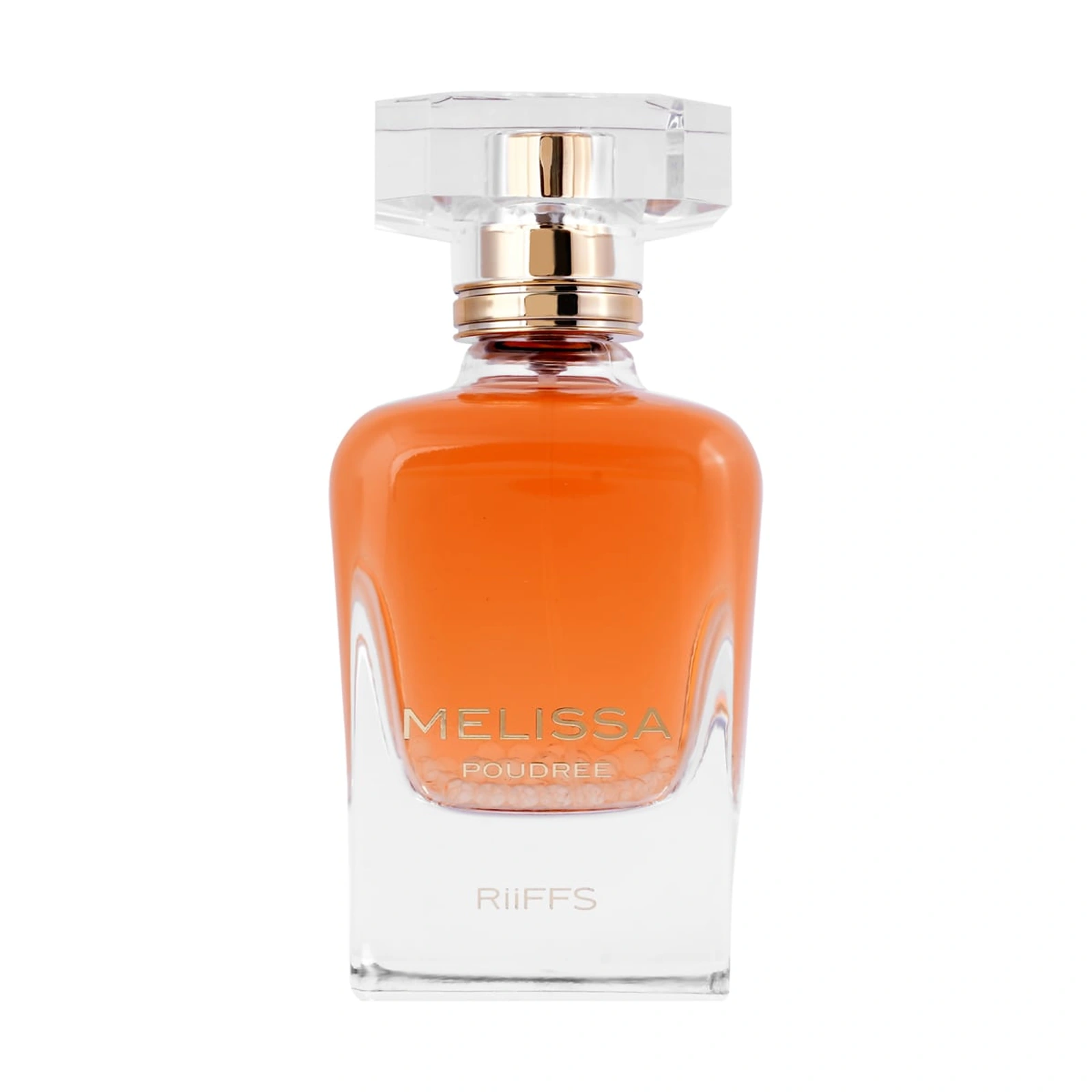 Flacon Riiffs Melissa Poudree apă de parfum pentru femei 100 ml pe fundal alb