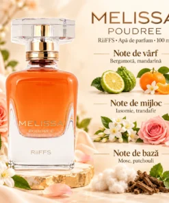 Riiffs Melissa Poudree 100 ml – flacon și piramida olfactivă în română