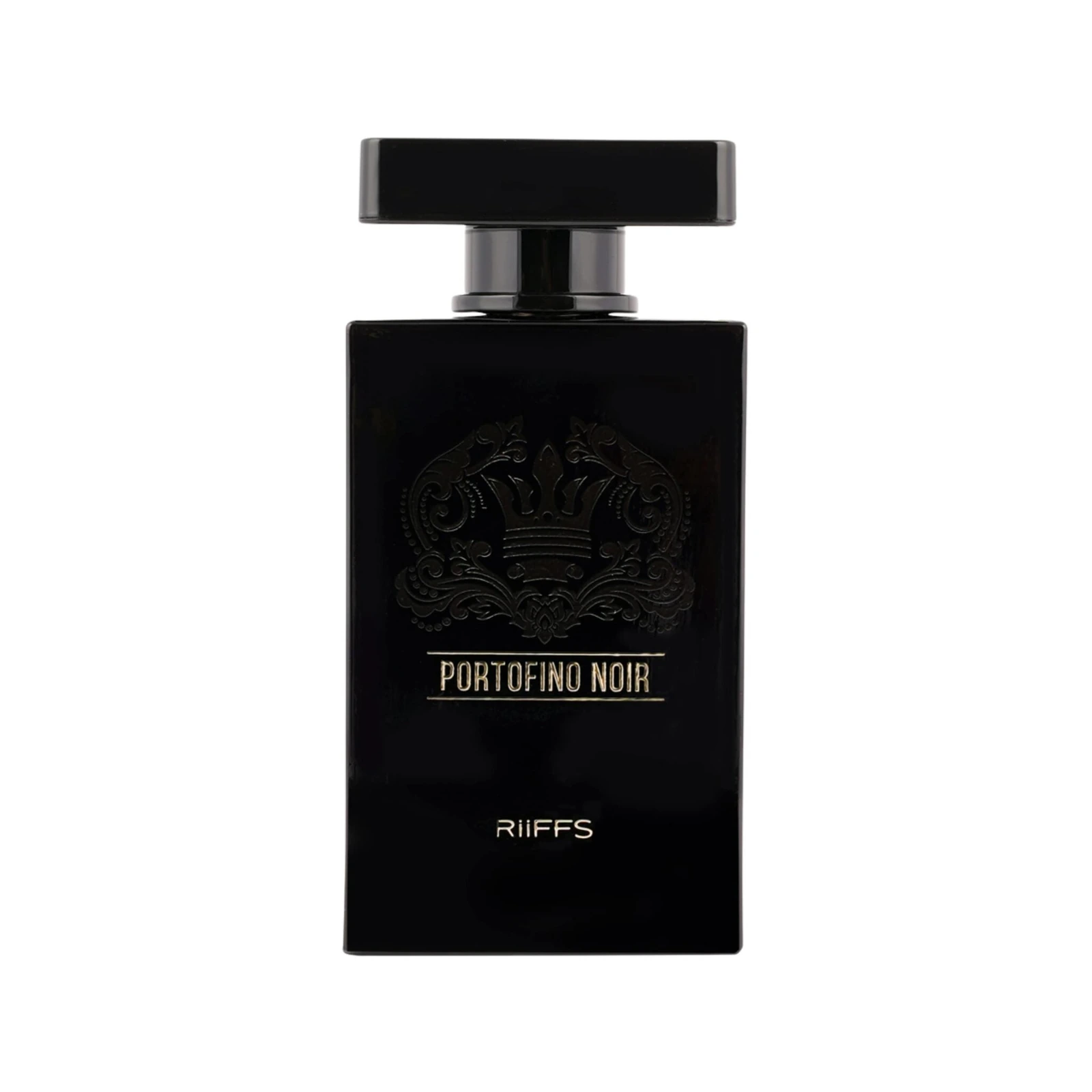 Riiffs Portofino Noir 100 ml – flacon pe fundal alb