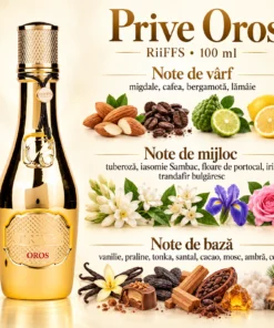 Riiffs Prive Oros – flacon și piramidă olfactivă în română