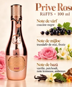 Riiffs Prive Rose – flacon și piramidă olfactivă în română