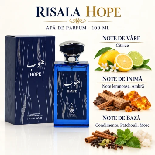 Risala Hope 100 ml – piramidă olfactivă