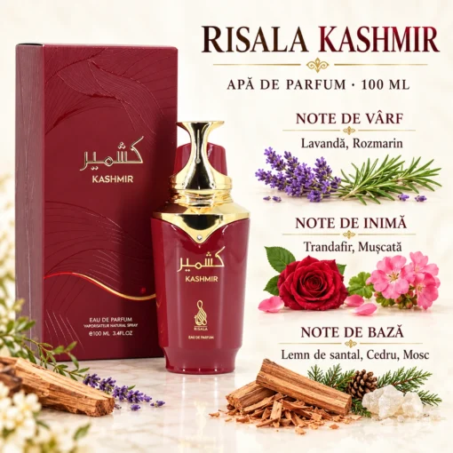 Risala Kashmir 100 ml – piramidă olfactivă