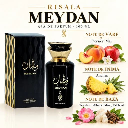 Risala Meydan 100 ml – piramidă olfactivă