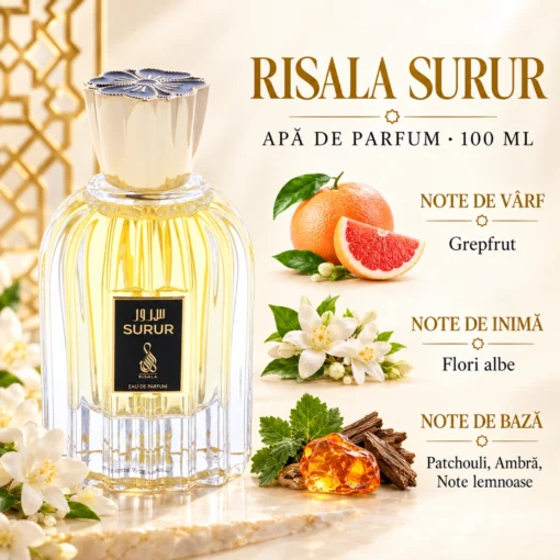 Risala Surur 100 ml – piramidă olfactivă