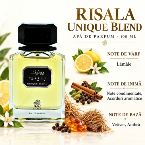 Risala Unique Blend 100 ml – piramidă olfactivă