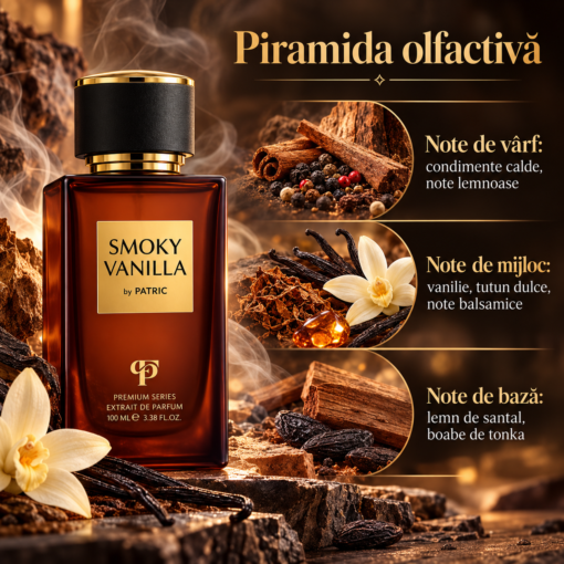 Smoky Vanilla By Patric – apă de parfum unisex, 100 ml - imagine 2