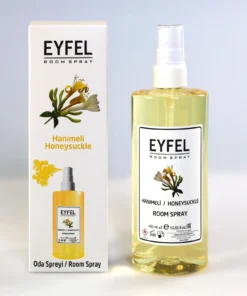 Spray de cameră Eyfel Mâna Maicii Domnului 400 ml – flacon cu pulverizator și cutie Hanımeli / Honeysuckle